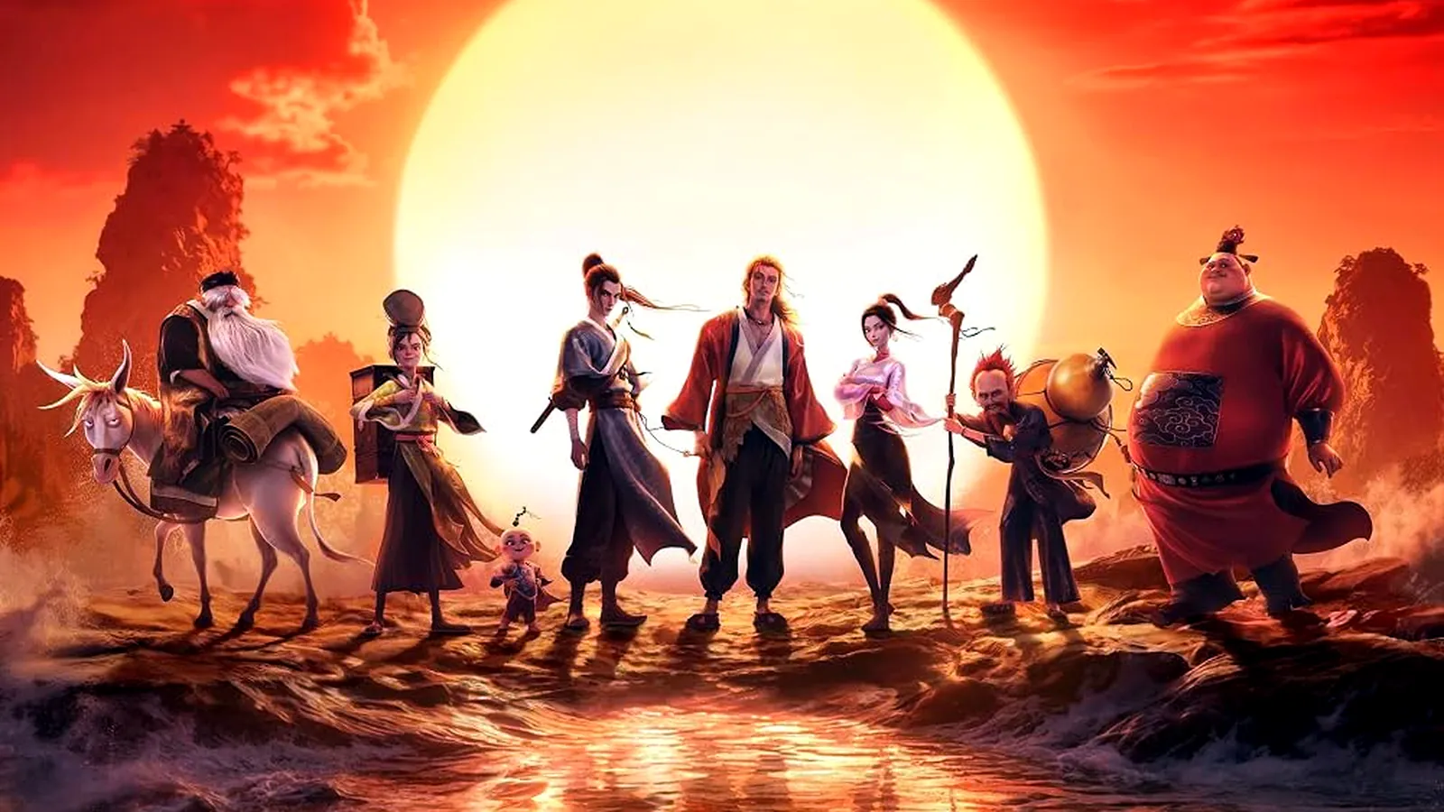 Un film d’animation sur les Huit Immortels cartonne en Chine