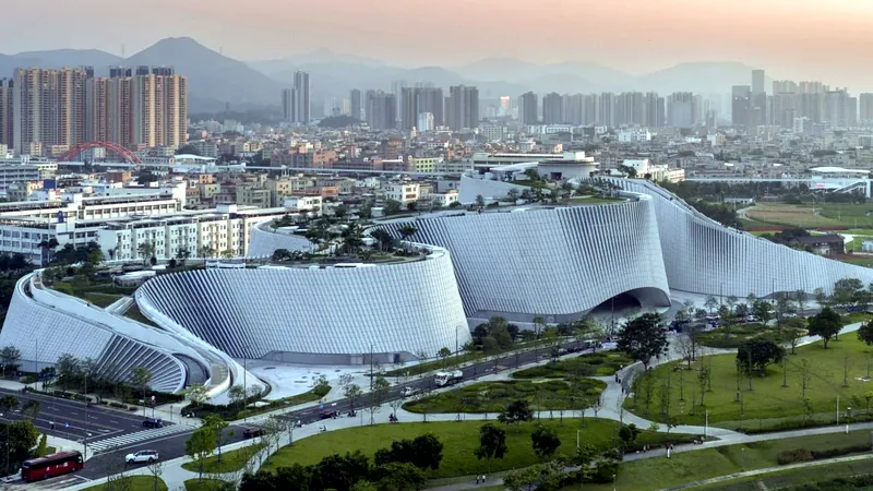 Un musée phare dans le district de Pingshan, benchmark en biomimétisme et design durable