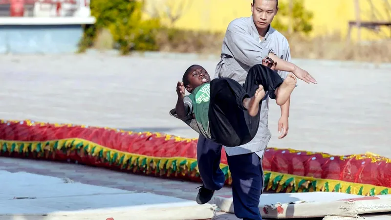 Un temple Shaolin s’élève près de Lusaka, premier du genre en Afrique